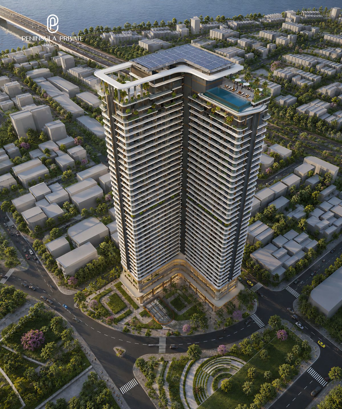 Phối cảnh dự án Peninsula Private