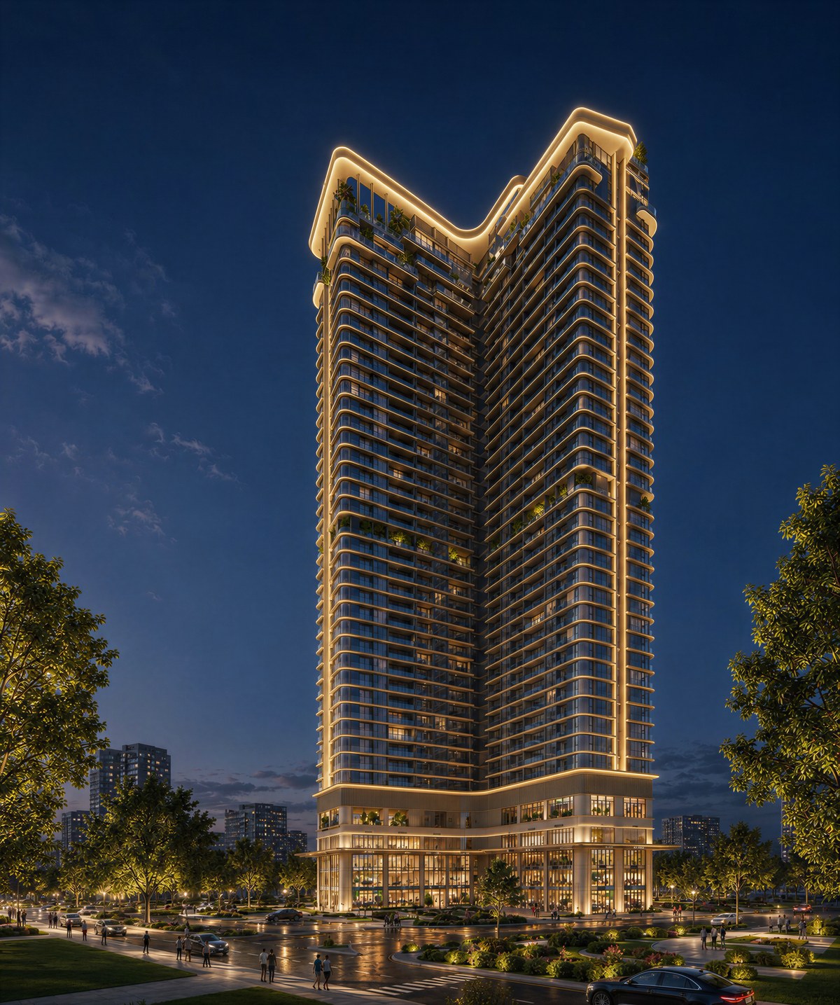 Peninsula Private về đêm